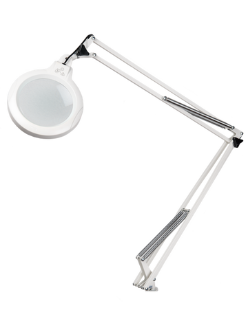 Lupenleuchte Modell LUXO LED; inkl. Tischbefestigung, 3.0 Dioptrien-Linse